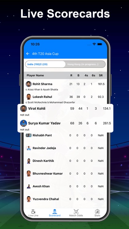 Live Cricket TV: Cricket Score screenshot-4