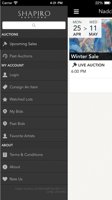 Shapiro Auctions screenshot 4