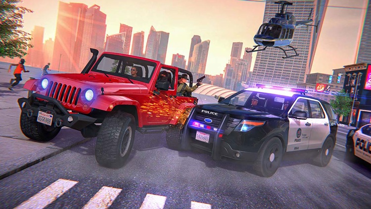 Police Gangstar Crime City War screenshot-5