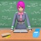 In this school teacher simulator games for girls and boys category we present you teacher game, teacher simulation to recall your childhood memories to be in high school but as a teacher