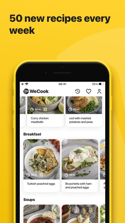 WeCook - 50 recipes every week