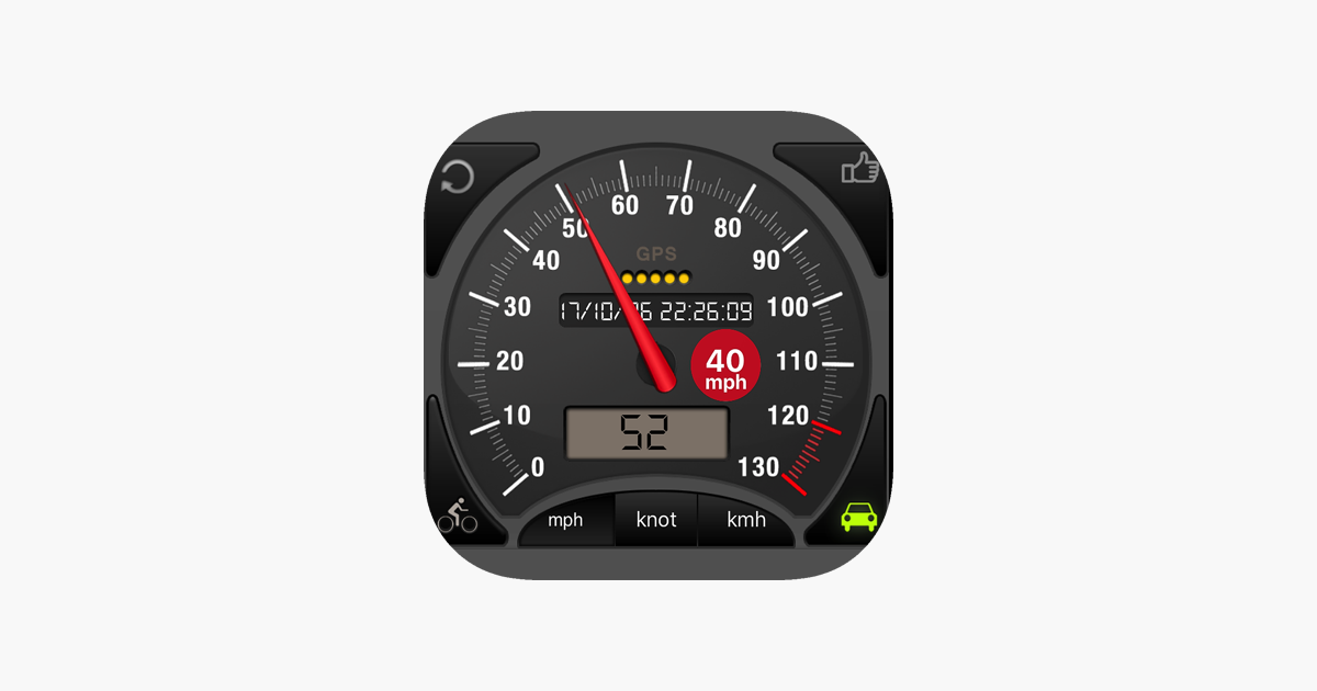 ik heb dorst Ophef code Speedometer ⊲ in de App Store