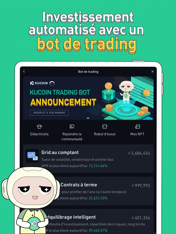 KuCoin- Crypto Monnaie & BTC KuCoin- Crypto Monnaie & BTC