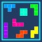 Classic game of puzzle blocks and arcade games