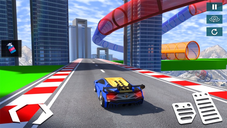 Mega Crazy Car Stunt Master screenshot-3