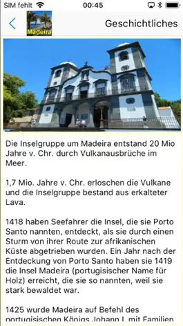 Game screenshot Madeira App für den Urlaub apk