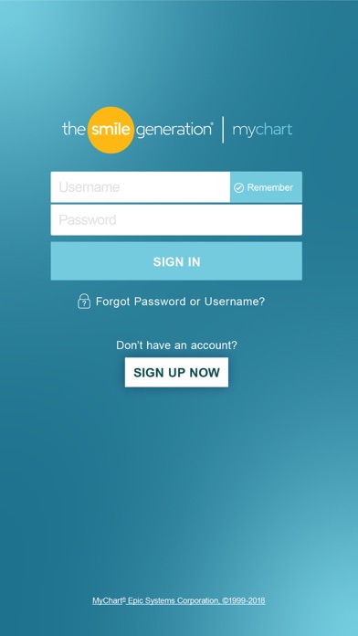 Smile Generation MyChart screenshot 2
