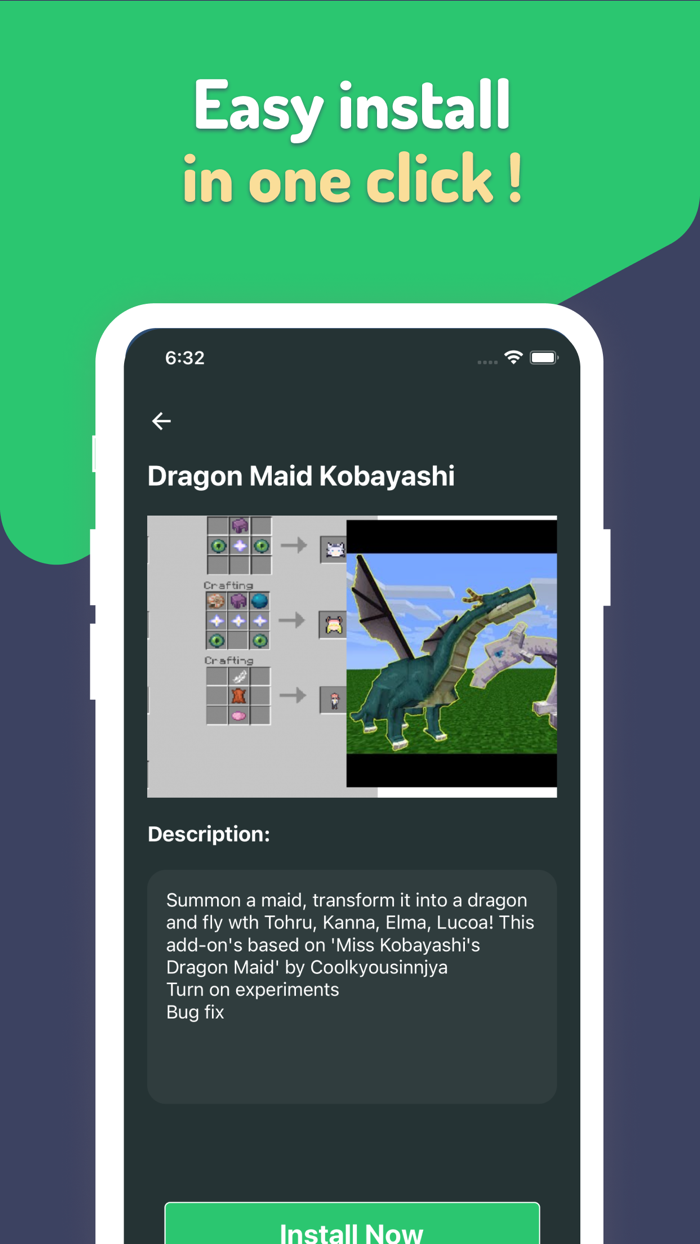 MinerCraft Addons, Map, Skins