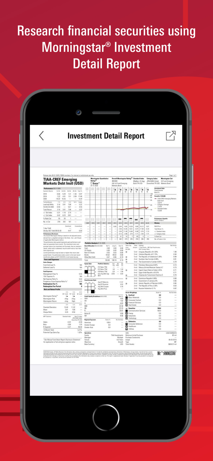 Morningstar for Advisors
