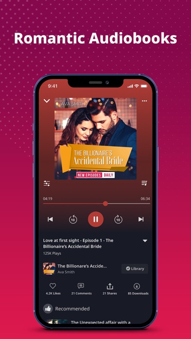 Pocket FM: Audiobook & Stories Screenshot