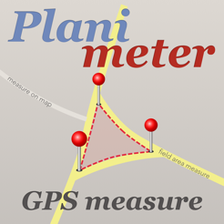 ‎Planimeter GPS misura zona