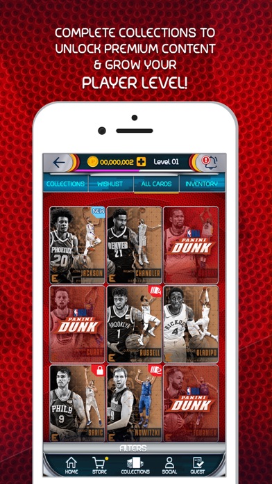 NBA Dunk - Trading Card Games Screenshot