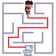 Maze Escape: Toilet Rush