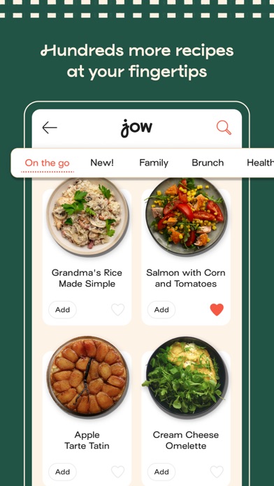 Jow - Recettes et courses screenshot 3