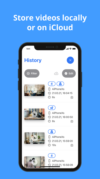 Screenshot #2 pour AiCam Pro - AI Security Camera