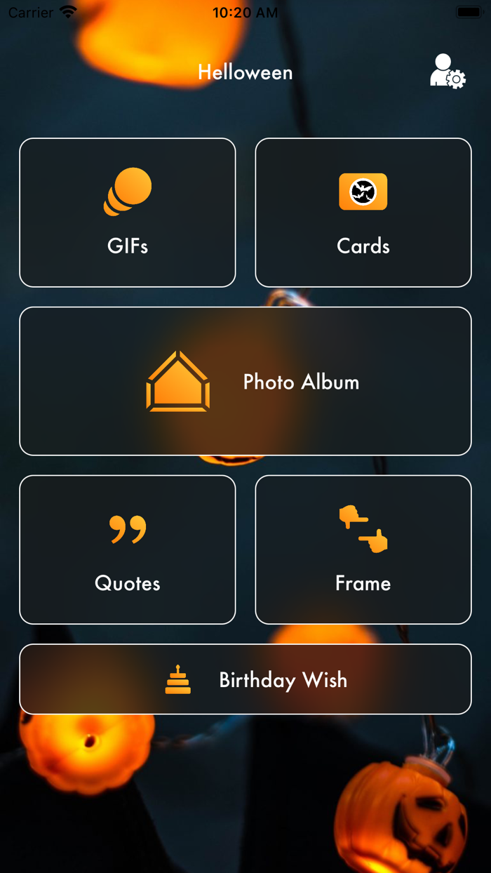 Halloween Wishes Photo Frames