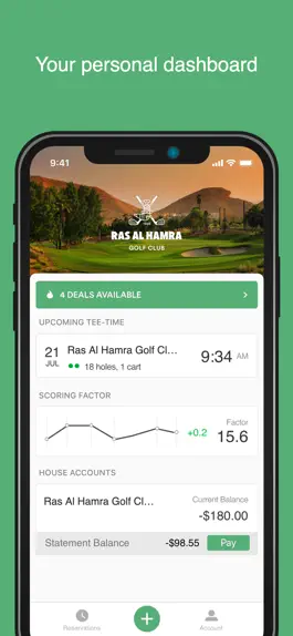 Game screenshot Ras Al Hamra Golf Club mod apk