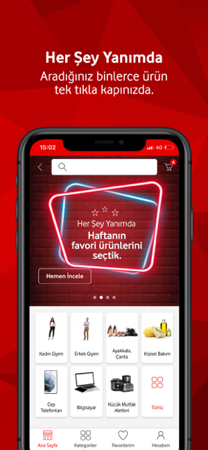 ‎Vodafone Yanımda Screenshot