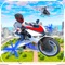 Icon Police Flying Bike Simulator