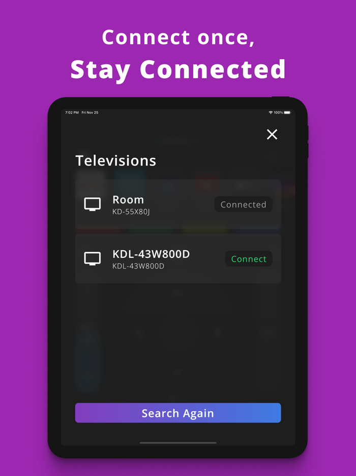 ReeMote Remote for Sony TV