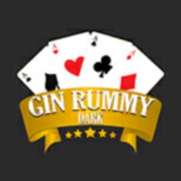 Gin Rummy Card Game Dark