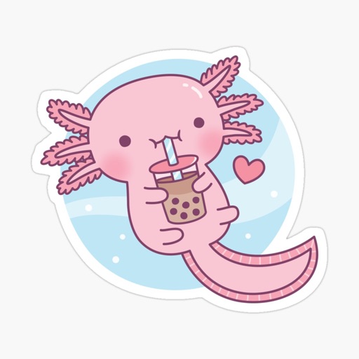 Cute Axolotl - Wallpapers. Icon