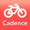 This apps shows the cadence reported by your Bluetooth cadence sensor