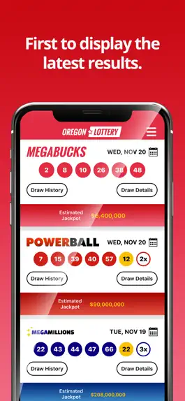 Game screenshot Oregon Lottery Numbers mod apk