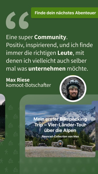Komoot: Radtouren & Wanderwege app screenshot 2 by komoot GmbH - appdatabase.net