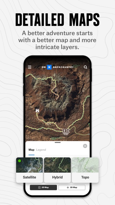 onX Backcountry: 3D Trail Mapsのおすすめ画像3