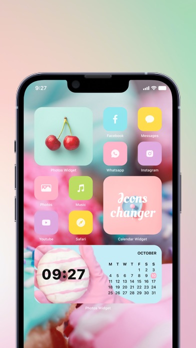 Icon Themer: LockScreen Widget iphone images