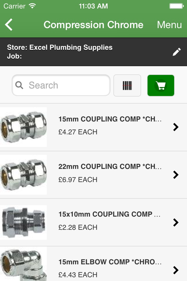 EXCEL Plumbing Supplies screenshot 2