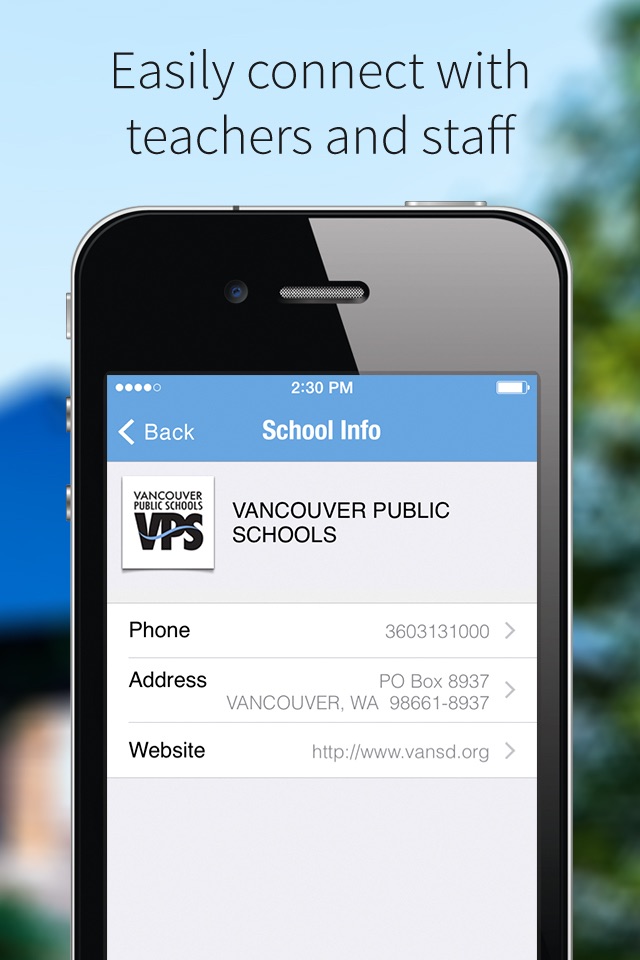 Vancouver Public Schools screenshot 2