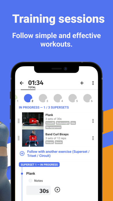 Gym Workouts & Fitness AZEOO screenshot 3