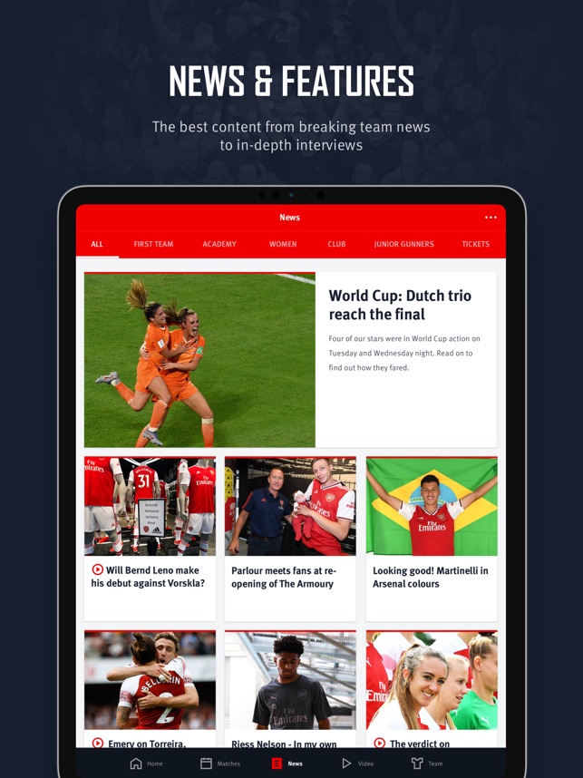 Arsenal Official App