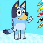 Bluey Coloring Book App Contact