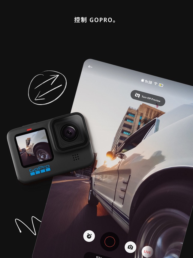 在app Store 上的 Gopro Quik 影片剪輯製作神器