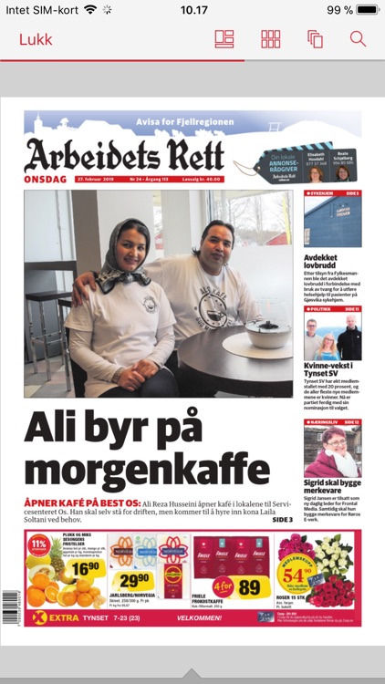 Arbeidets Rett eAvis