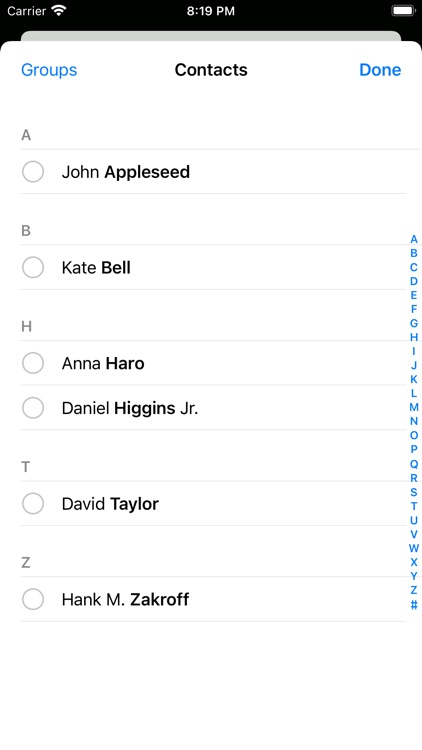 Birthdays app screenshot-4