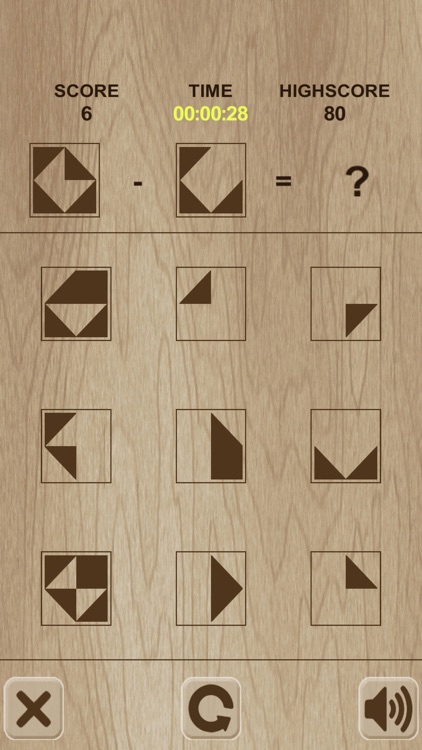 Simple shape's puzzle