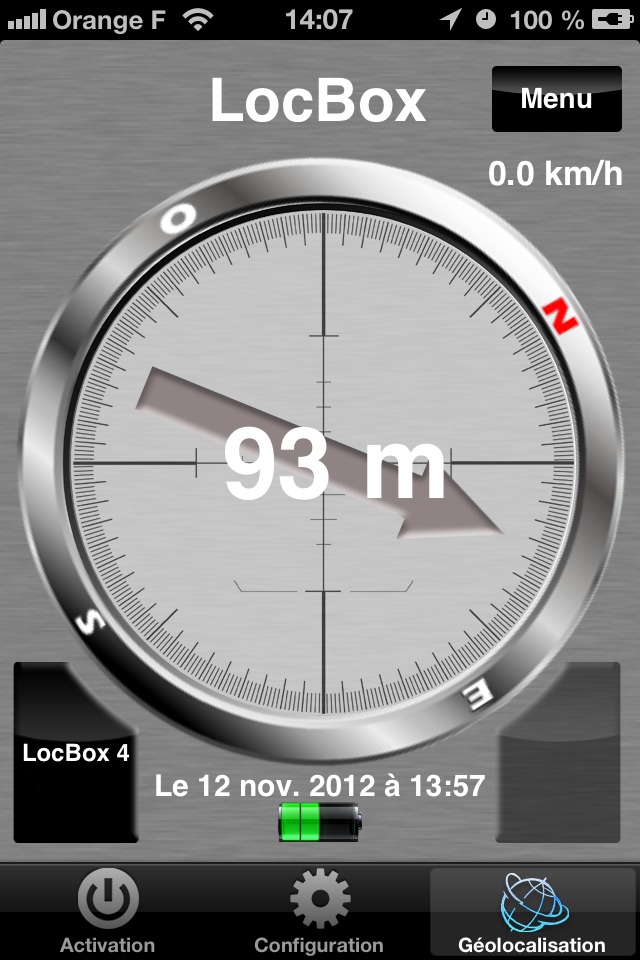 GEOTRACEUR Mobile screenshot 2