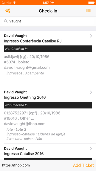 How to cancel & delete Ingressos.me from iphone & ipad 1