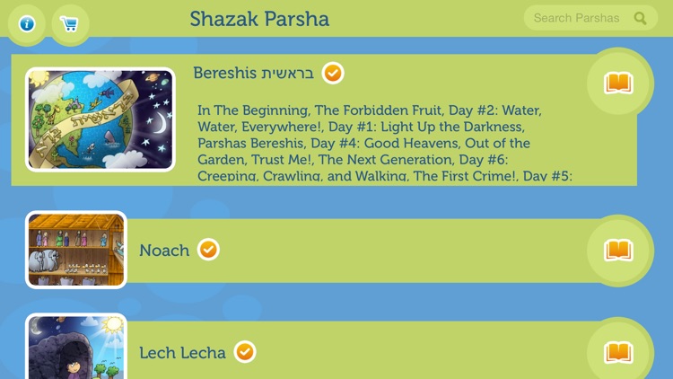 Shazak Parsha - Bible Stories screenshot-3