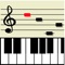 Icon Music notes training for piano