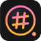 App Icon for Hashtag Manager for Socials App in Pakistan IOS App Store