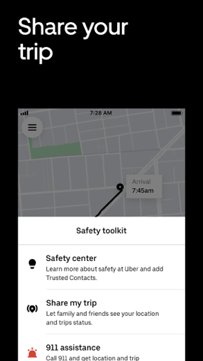 Uber - Request a ride screenshot 5