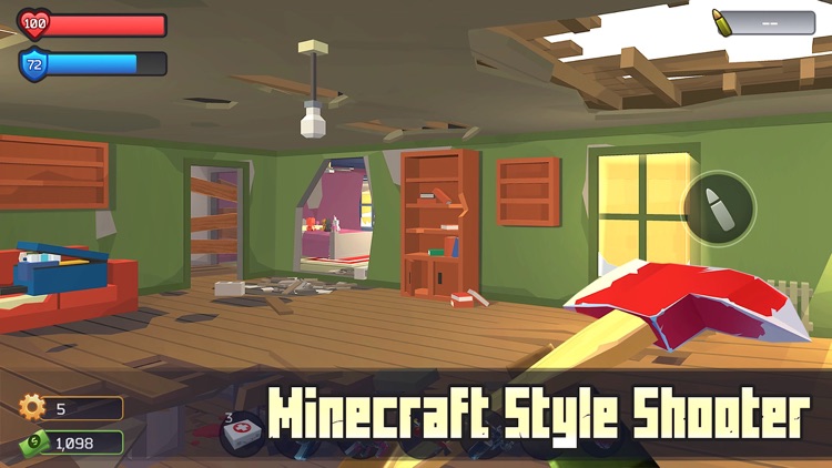 Pixel Combat: Zombie Games 3-D screenshot-5