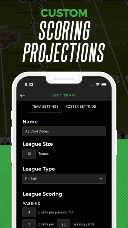 Fantasy Football Draft Kit UDK screenshot-4