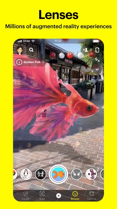 Screenshot 3 of Snapchat App
