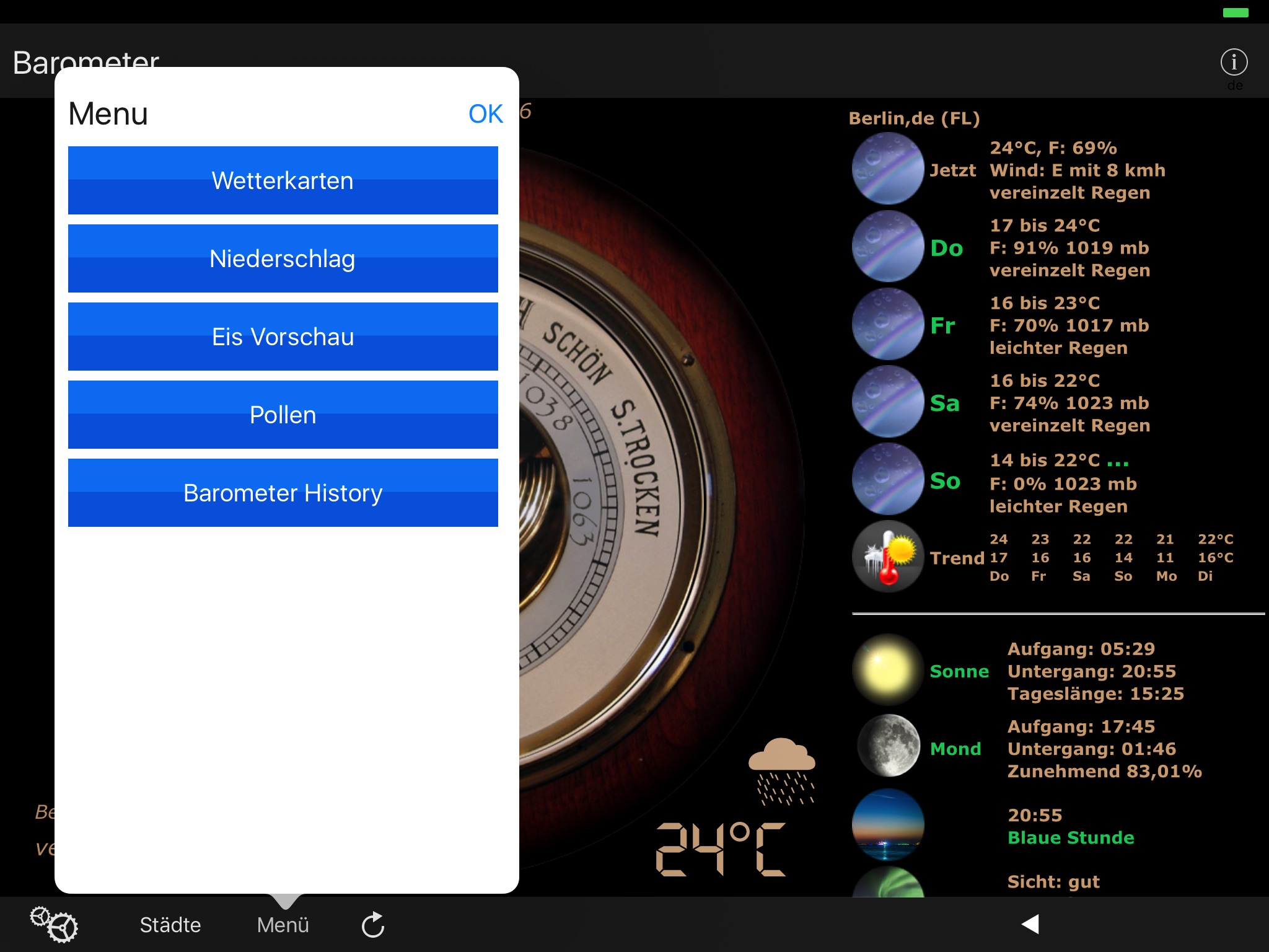 Barometer antique screenshot 3